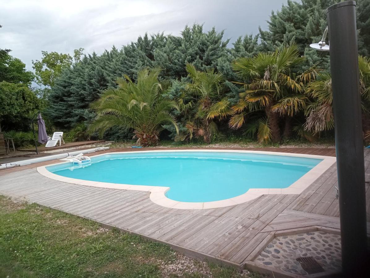 La Canette De Phil - Chambre D'Hotes, Independante - Vue Sur Piscine Samatan Ngoại thất bức ảnh